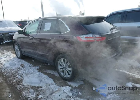 2020 Ford Edge Titanium z USA, uszkodzony, nr VIN 2FMPK4K91LBA86297